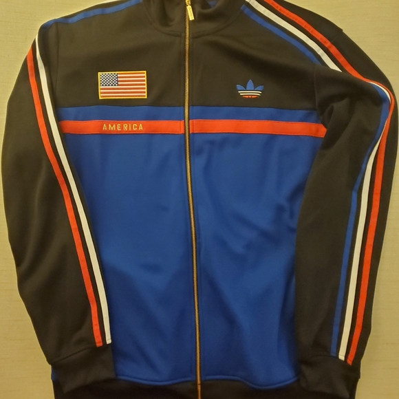 Adidas Originals Trefoil USAwarm-up jacket XL